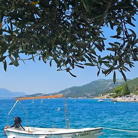 Orange Tree Mediterranean Beachfront House Feriehus